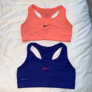 size small nike sports bras!